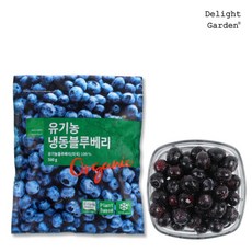 [딜라잇가든] 냉동 유기농 블루베리 500g x 10, 상세 설명 참조, 10개
