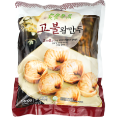 [미식행복] 고추장불고기 고불왕만두 1.4kg, 고불왕만두 1.4kg 1봉지