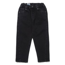 데님인더박스라인블럭조끼