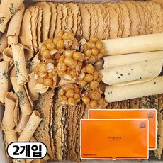 대삼민속식품 효도전병, 2kg, 1개, 효도전병 1kg+1kg