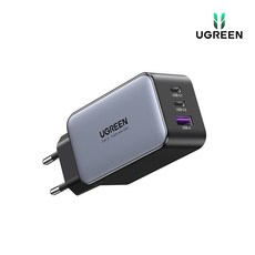 유그린 넥소드 GaN 65W 3포트 멀티 고속충전기, 1개