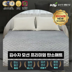 [김수자] 4세대 모션 인체 감지 EMF 프리미엄 탄소 매트(더블) MSL-200 / 커버패드 포함
