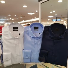 예작 YJ9FBS106 슬림핏 전부 사고 싶은 3컬러 와이드 카라 긴소매 와이셔츠 연예인ST