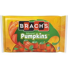 바치스 할로윈 멜로우크림 펌킨 콘 캔디 459g Brachs Halloween Mellowcreme Pumpkins Candy Corn Bag, 1개
