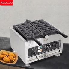 XEOLEO Taiyaki 메이커 물고기 모양 와플 기계 붙지 않는 코팅 가스 1400W 12PCs 14PCs, 1개, 7) Stainless steel - Gas - UK