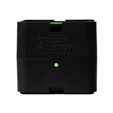 Dock N Stow 트레일러 잭 스탠드 텅 프레임에 레벨링 블록 스토어 안정화시키고 대부분의 풋 플레이트 바퀴 RV 캠핑카 팝업 보트 여행 액세서리 번지로 고정 GEN 1, 블랙, 1개