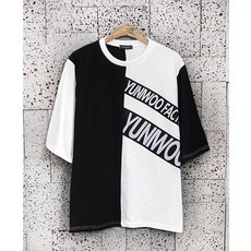 유니우 카니 남자 (20수 싱글) 7부 반팔 티셔츠