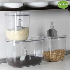 쌀통 쌀보관통 보관통 밀폐용기 쌀벌레 방지 쌀박스 쌀독 진공, 쥐 2.5kg(미니모델) 밥숟가락 포함, 1개