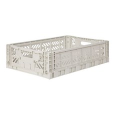 아이카사 폴딩박스 L light grey_Passive Lock 15.6cm, 1개