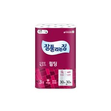 잘풀리는집 화장지 퀼팅 3겹 30M 30롤 x1개, 30개