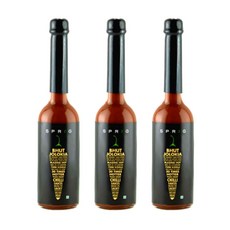 인도 스프리그 부트졸로키아 핫 페퍼 소스 120g X 3세트 (Sprig Bhut Jolokia Sauce) 인도핫소스 고스트페퍼, 3개