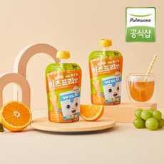 풀무원녹즙 키즈프리 어린이 유기농 과채주스 톡톡오렌지 1박스 (10입), 100ml