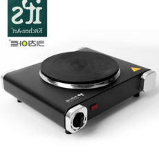  휴대용 세라믹열판 핫플레이트 1구 모든용기 열전도 여행용 캠핑용 전기렌지 