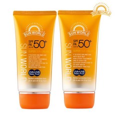 오너클랜 [썬월드] 수퍼 썬크림 80ml 2개 SPF50+PA+++ 워터프루프, 1, 1개