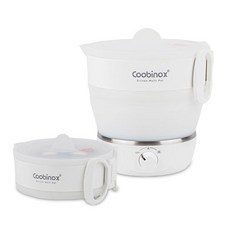 쿠비녹스 접이식 여행용 전기포트 휴대용 미니 커피 분유 포트 캠핑용 햇반 CX-2072SC, 단품