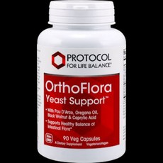 Protocol For Life Balance OrthoFlora Yeast Support 90정, 1개, 90개