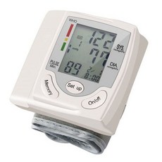 자전거 심박계 디지털 손목 혈압 모니터 자동 BP 측정 혈압계 안압계 심박수 156435, only blood pressure, 1개