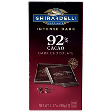 기라델리 인텐스다크 카카오 92%, 90g, 6개