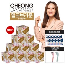 청담스타일포레스트 [SK단독 스팀다리미증정] 청담스타일 포레스트 더 살롱 컬러 엑스퍼트, 와인브라운, 와인브라운
