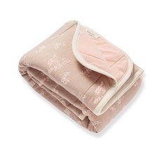 Burt's Bees Baby 양면 담요 아기방 유모차 및 Tummy-Time 유기농 저지 면 퀼트 유아 침구, Burt's Bees Baby 양면 담요, 아기방, 유