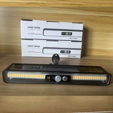 조경 센서 울타리 클립 벽 램프 LED 방수 야외 조명 36LED 장식 정원 모션 태양광, Bracket-Warm Light, 8PCS, 8개