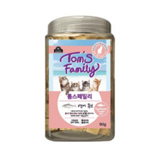  구딘 톰스패밀리 동결건조간식 캣 트릿 연어큐브 90g, 연어, 12개 