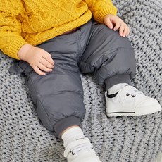 kirahosi 겨울 아동 남자 패딩 바지 따뜻한 팬츠 남아 트레이닝복 하의 썰매바지 89 CWql5pnv