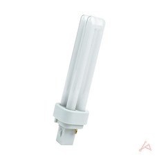 오스람 DULUX-D PL램프 FDX-18W 2핀 전구색, 주백색, 1개