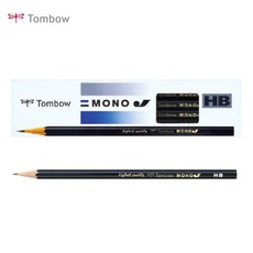 톰보우 모노 연필, 3H, 12개