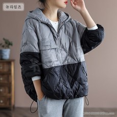 겨울 여성 빅 사이즈 패딩점퍼 6W798