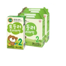 베지밀 프리미엄 토들러2 두유 190ml, 원액두유, 32팩