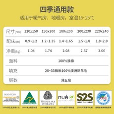 호주양모이불가격