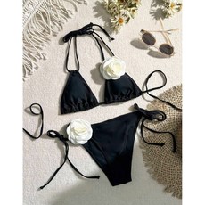마리아라벨라 열렬한 핑크 화끈한 섹시 비키니 수영복 여자 수영복 세트 글래머 수영복 sexy bikini swim suit set 여름 비키니 수영복 rose bikini set
