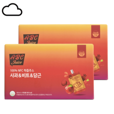 자임 ABC NFC 착즙주스 대용량 사과 비트 당근, 10개, 120ml