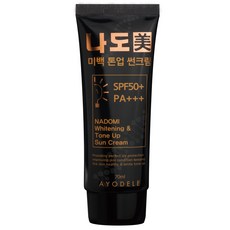 나도미 톤업미백 썬크림 70ml / SPF50+pa+++, 1개, 70g