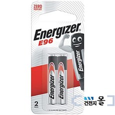 에너자이저 알카라인 건전지 AAAA 2알(1카드) 1.5V LR61 레이저포인터, 1개, 2개