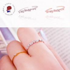 골든듀로즈레이스반지