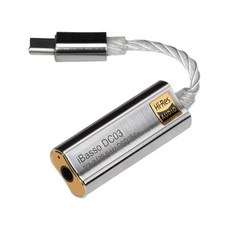 Ibasso iBassoDC03 듀얼 DAC 디코딩 앰프 밸런스 3.5 단일 종단 TYPEC HIFI 휴대 전화 작은 꼬리, DC03 실버 타입 c-3.5 싱글 엔드