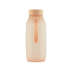 실리팟 실리콘 핸디 보틀, 피치, 500ml, 1개 - 센서리보틀