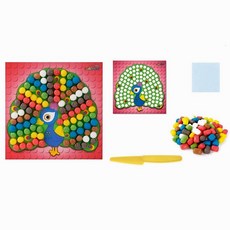 공작새만들기도안