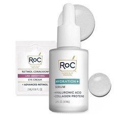 RoC Hydration+ 히알루론산 세럼 얼굴 보습 플럼핑 무향 28.3g(1온스), 1개, 30ml