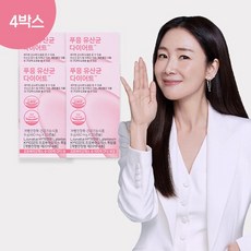 푸응 유산균 다이어트 4박스, 4개, 20정