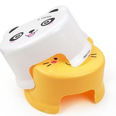 위니샵 동물모양 목욕의자 발받침의자, 팬더, 1개