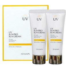 이자녹스 유브이 선 프로 365 데일리 커버 듀오 기획세트/70ml+70ml, 1개