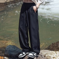 남성 조거 트레이닝 일자 긴 팬츠 와이드 슬림 빅 사이즈 캐주얼 주니어 바지