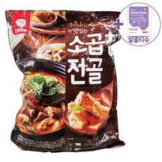 트레이더스 천일냉동 더맛있는 소곱창전골 1880G [아이스박스] + 더메이런알콜티슈, 1개