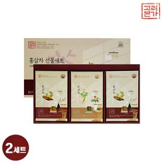 다봄마켓 고려본가 홍삼차 선물세트 추석 설 선물세트, 10개입, 2개