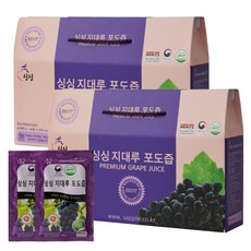 포도즙 100% 국내산 특허 원액 착즙주스 안토시아닌 라스베라트롤 HACCP 인증100ml 30포, 3L