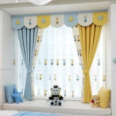 남자아이방커튼