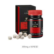 뉴트리코어 셀레늄, 60개, 300mg